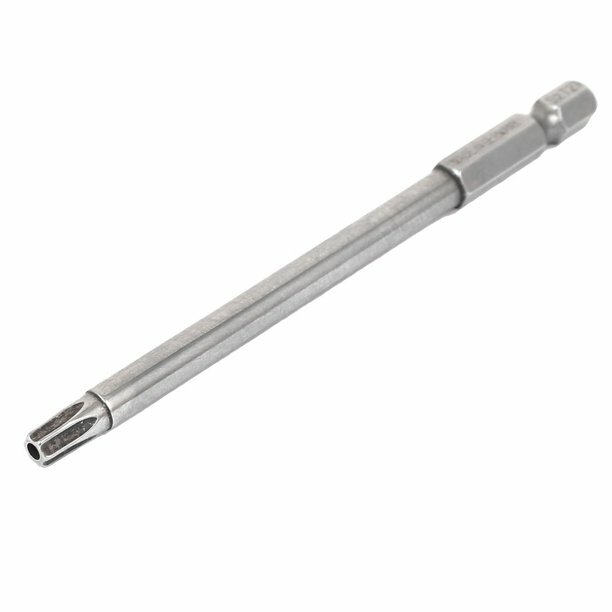 2x T27 4″ Torx Screwdriver Bit Set Hex Security Magnetic Head 100MM Extra Long