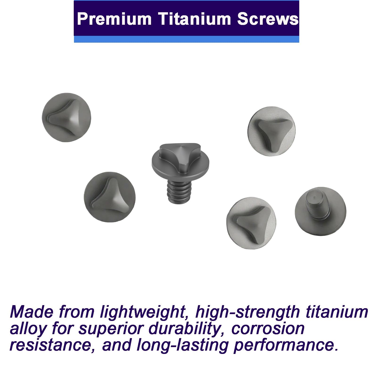 Triangle Screw & Driver Kit Compatible with 4 in x 0.7 in, as shown