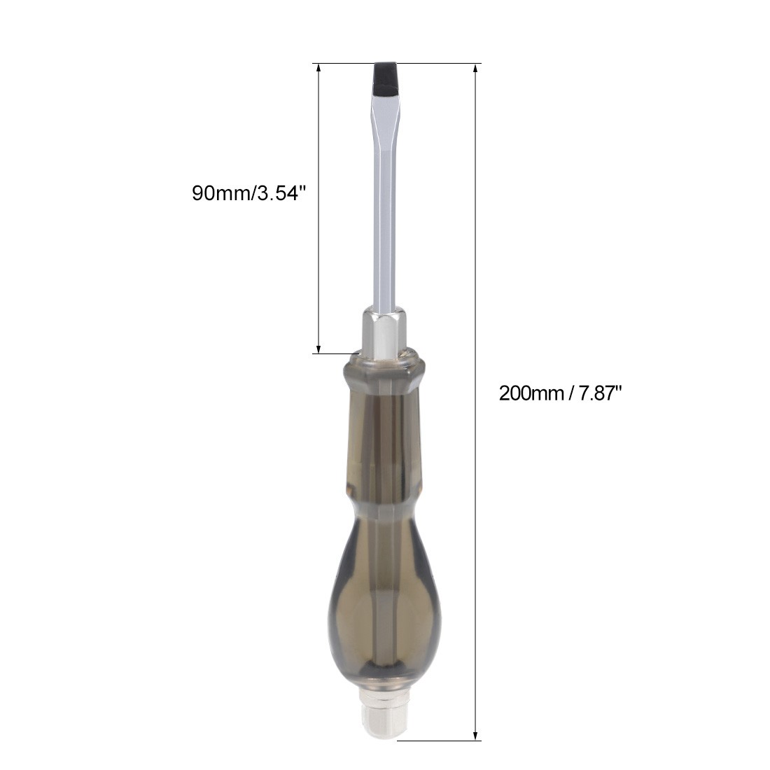 7mm Slotted Impact Screwdriver 4-Inch Demolition Driver Magnetic