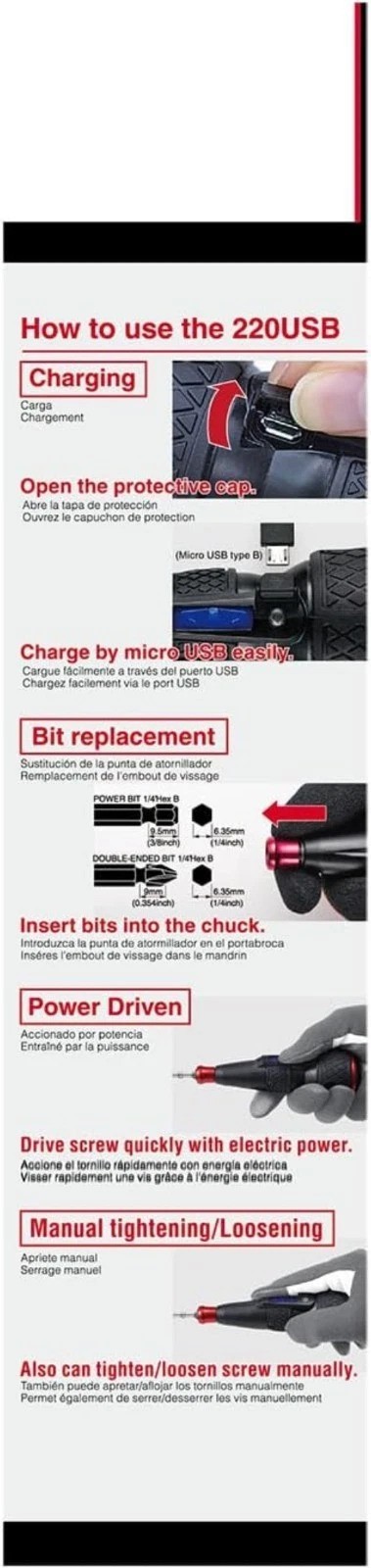 e-ASSIST Dual-Mode Screwdriver | High Torque, Built-in LED Light, Lightweight