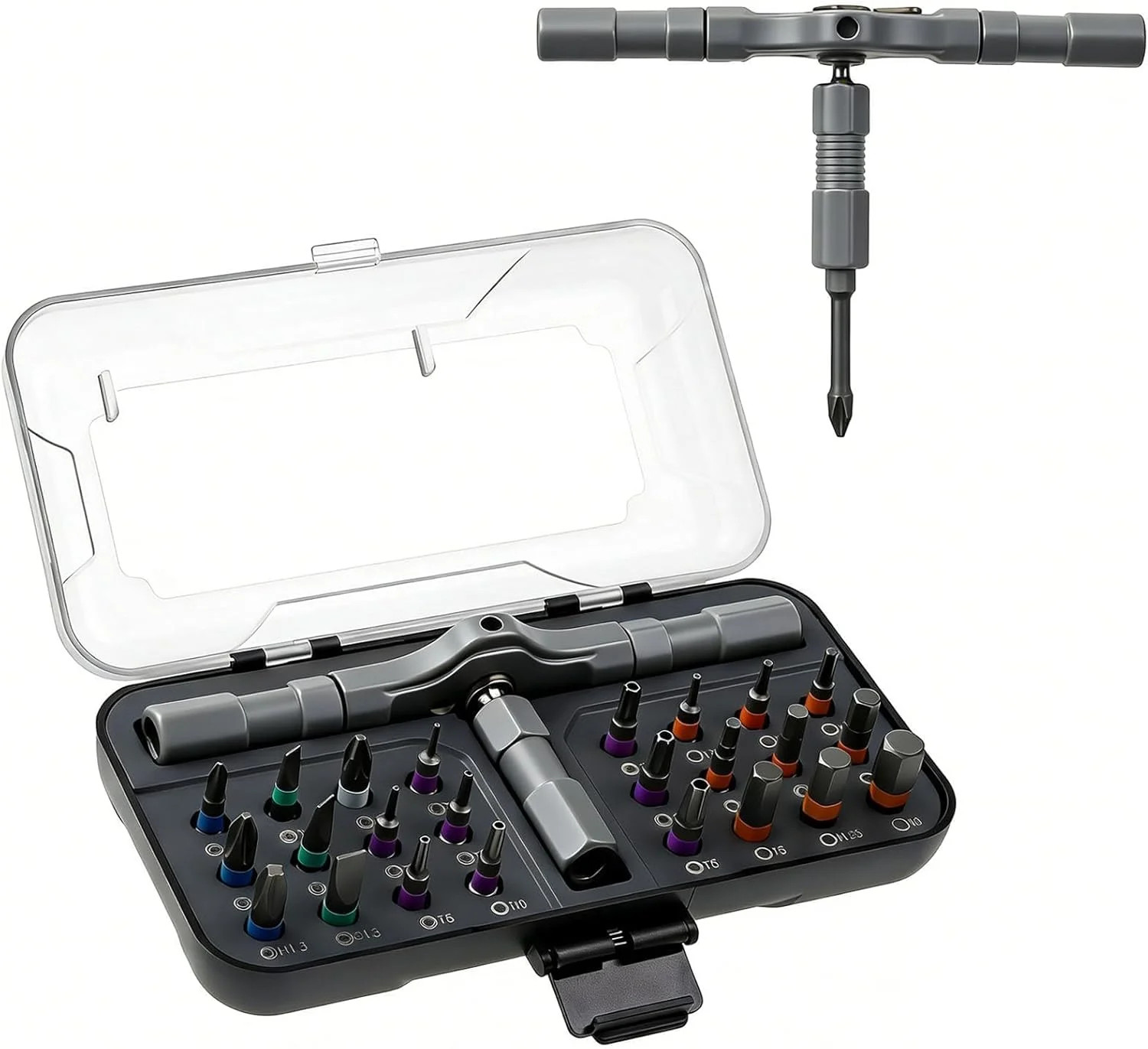 24 in1magnetic screwdriver set, Ratchet Screwdriver Set,T Handle Ratchet Screwdr
