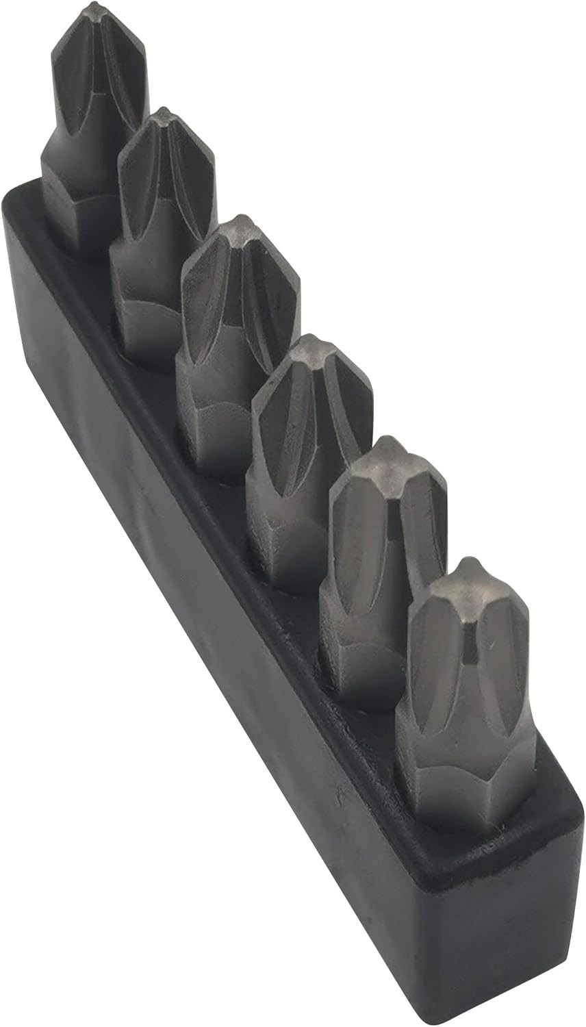 6Pcs 35Mm JIS Screwdriver Bit Set with Magnetic Tip, 1/4 Hex Shank, S2 Alloy Ste