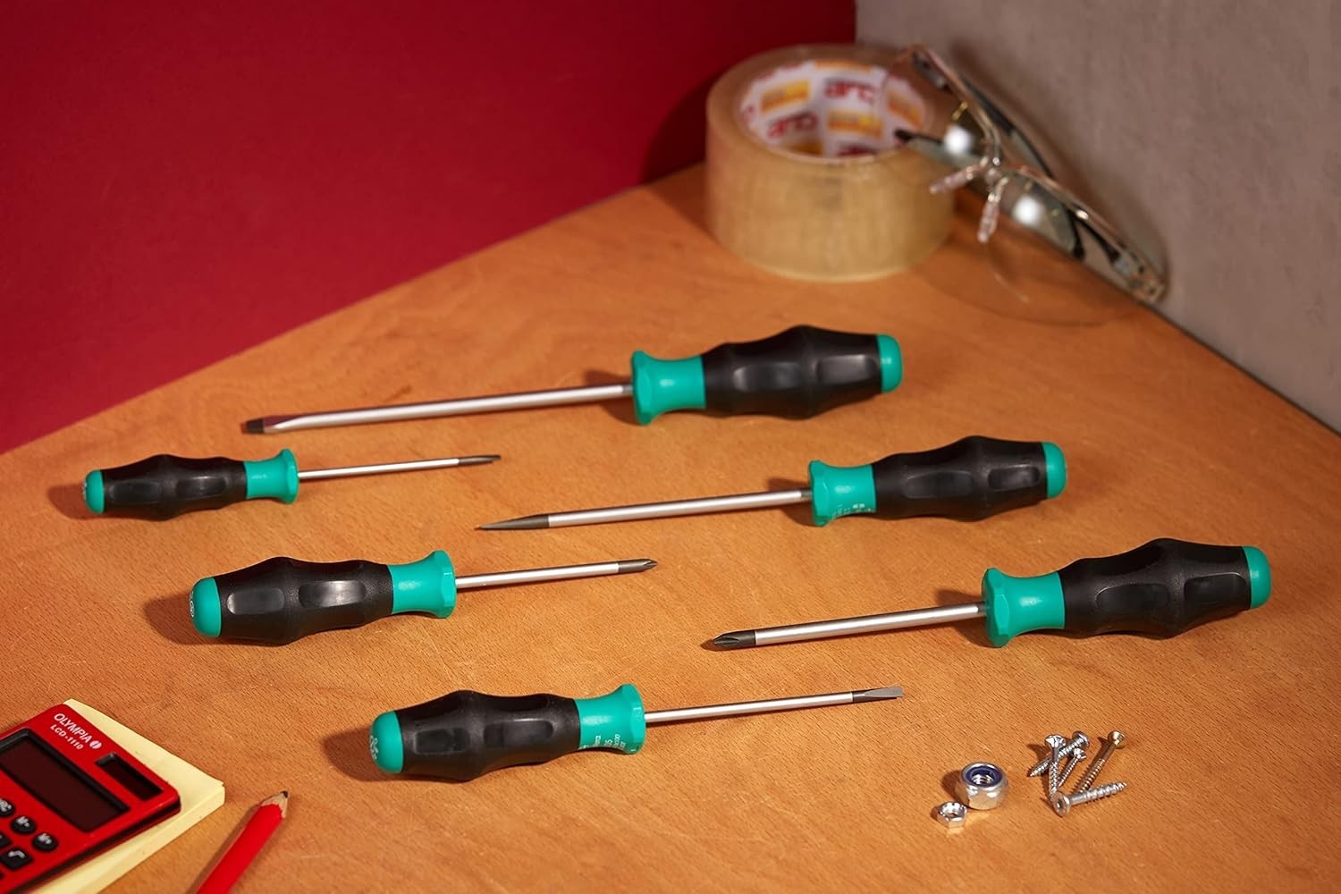 WERA 1334/6 Screwdriver Set 05031556002 Kraftform Comfort 6 pcs