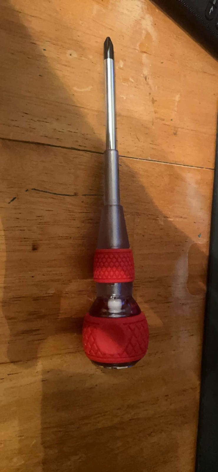 No.220 Ball-Grip Screwdriver JIS +2×200 300mm Long Tool New