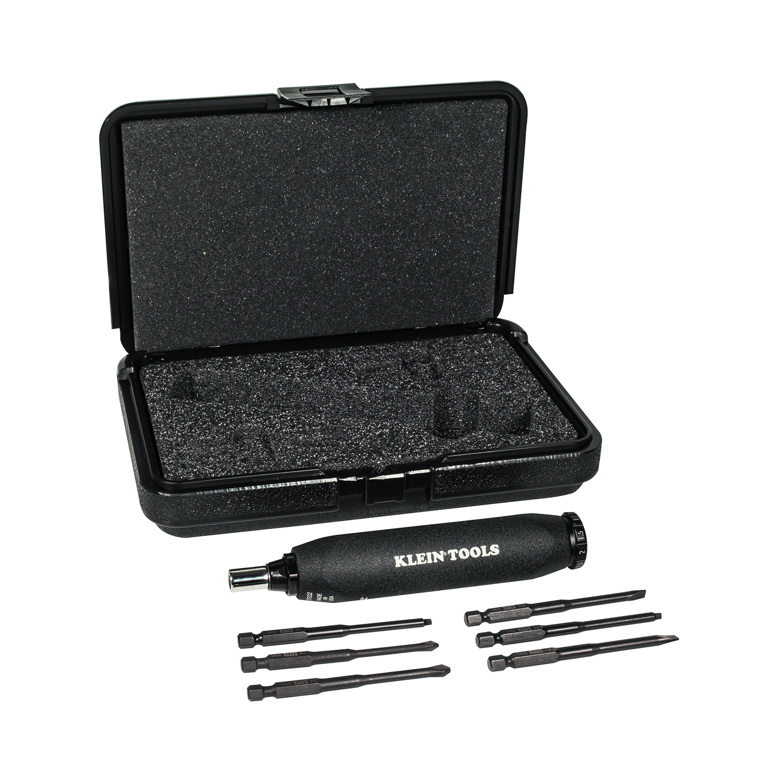 Klein Tools 57032 Power Driver 6-Piece Torque Screwdriver Set