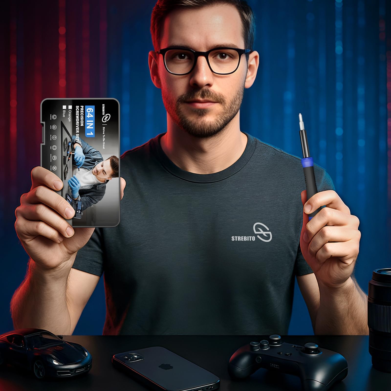 Electronics Phone Repair Tool Kit with Opening Tools