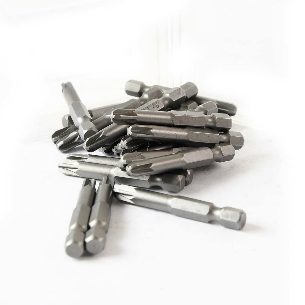 BZ203-10PK 3# Single End Pozidriv Screwdriver Bits – 2″ Long – 10 Display Pack