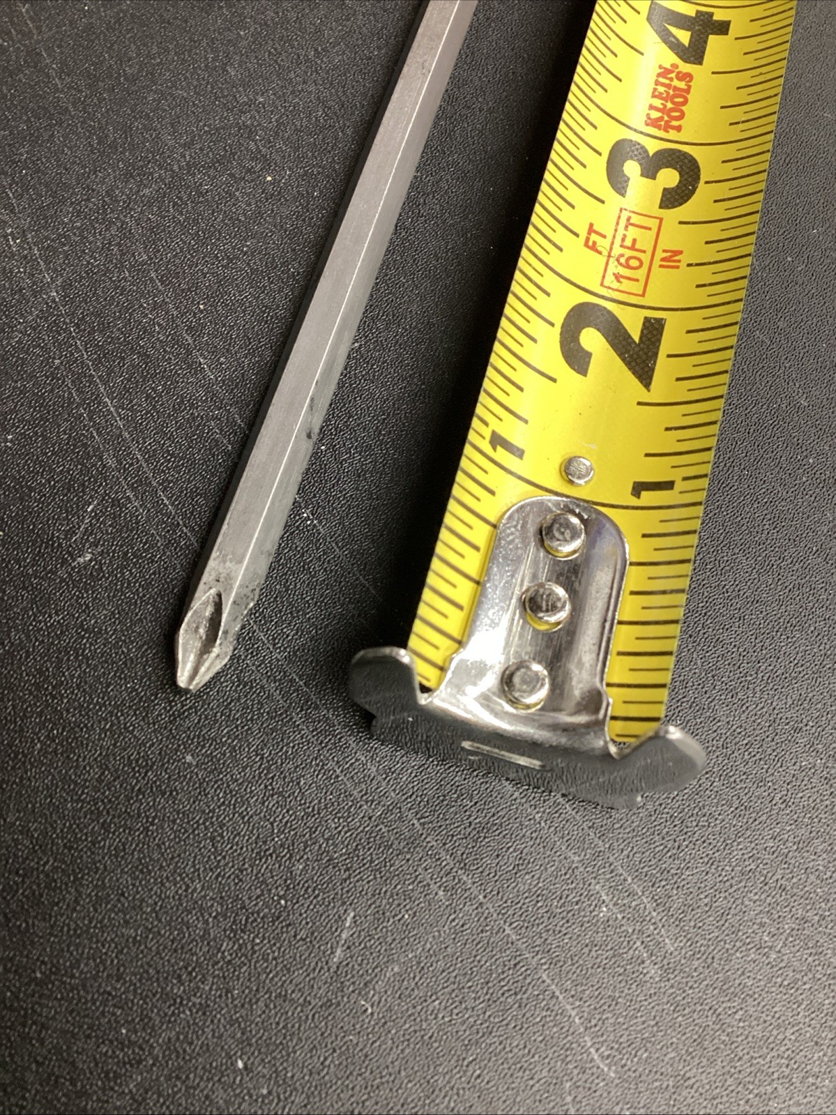 Rigid Orange Hi-Vis Handle Long Shank Blade #2 Phillips Screwdriver RARE