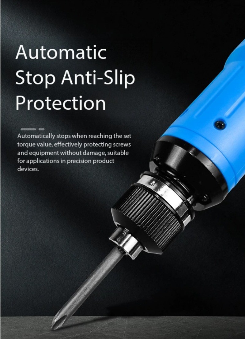 Electric Screwdriver Industrial-Grade Corded Model 220V for Home Repairs