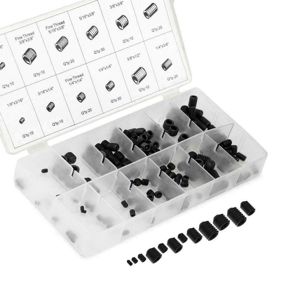 Neiko 50484A Internal Hex Allen Set Screw 5/32″ x 3/16″/1/4″ x 3/8″