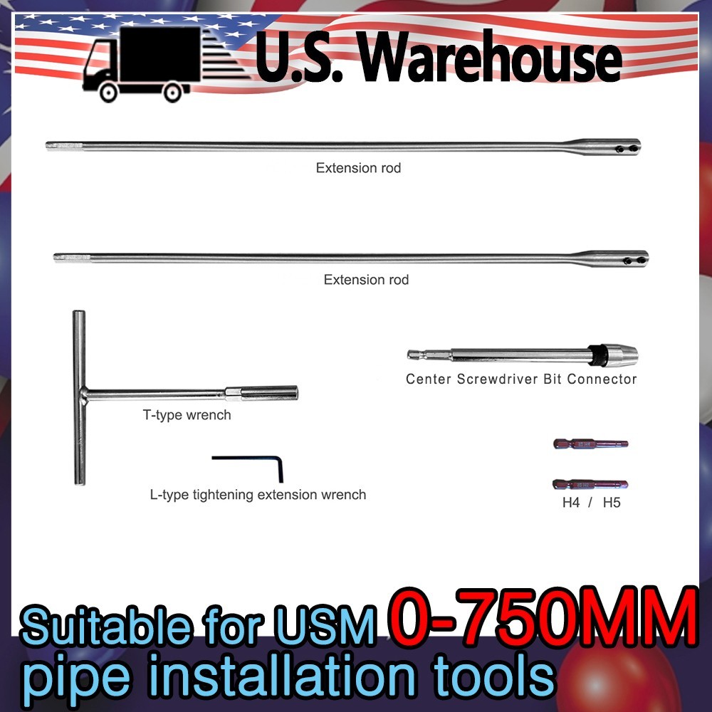 For USM Haller Furniture Installation and removal Tool Wrench Set In-pipe tools