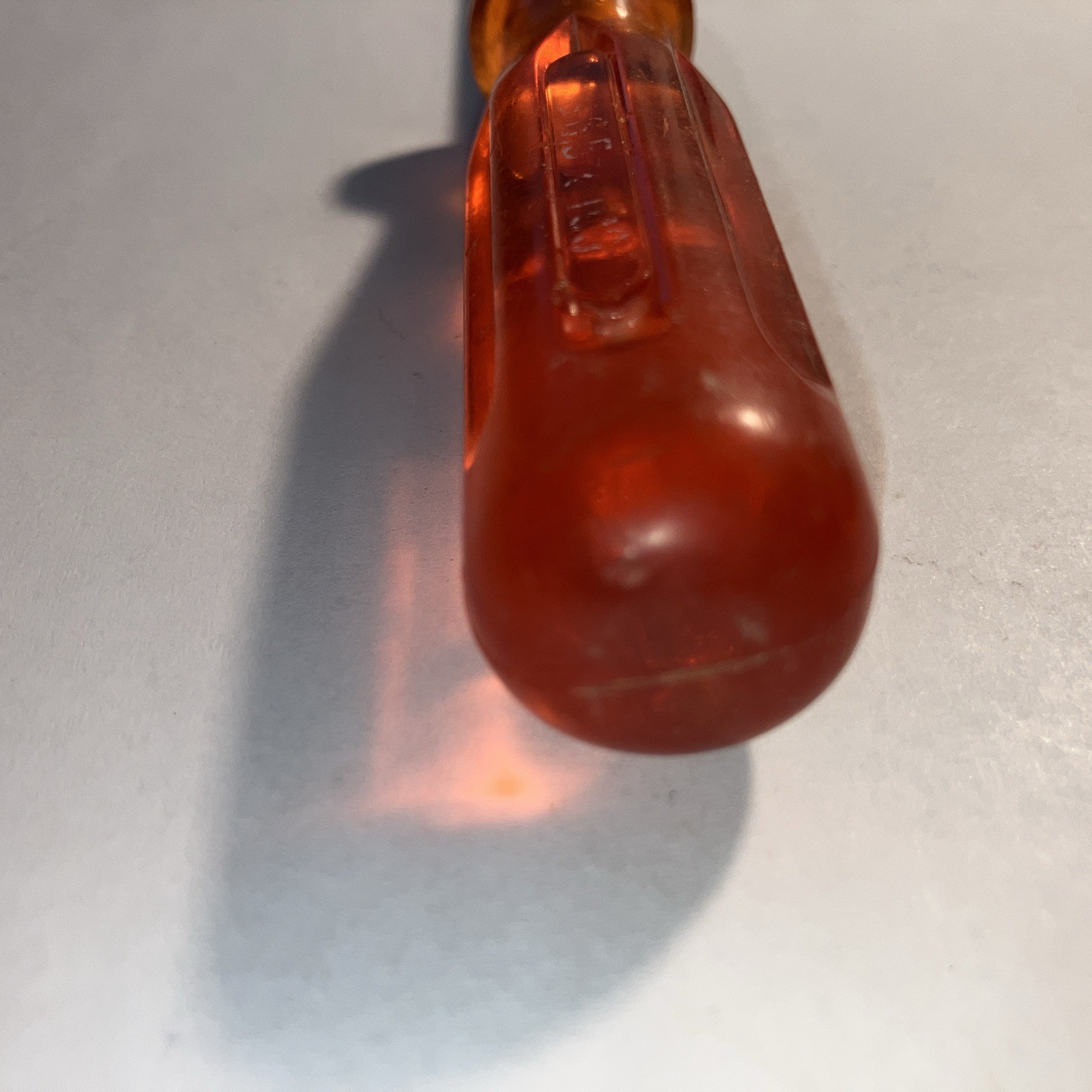 Wera Tools Flat/Slotted Screwdriver MS6.5×100 Vintage Orange Handle Screwdriver