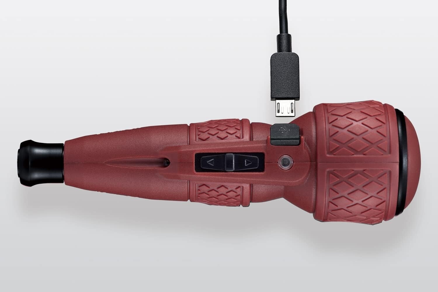 VESSEL 220USB-S1DR Electric Ball Grip Driver Dull Red With 1 Bit High Speed