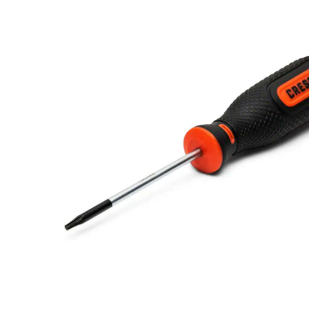 Phillips, Slotted, and Torx Precision Screwdriver Set with Dual Material Handles