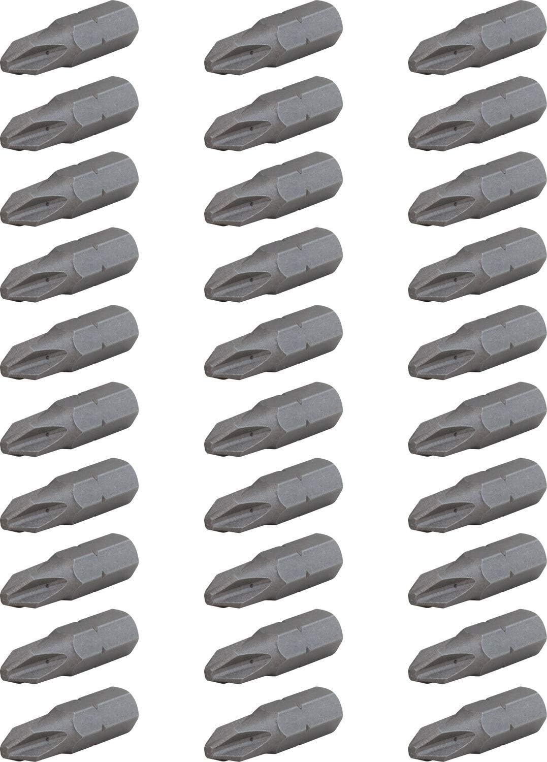30 PIECE – CRAFTSMAN 1-in #2 Phillips Screwdriver Bit Tools Accessories Screws