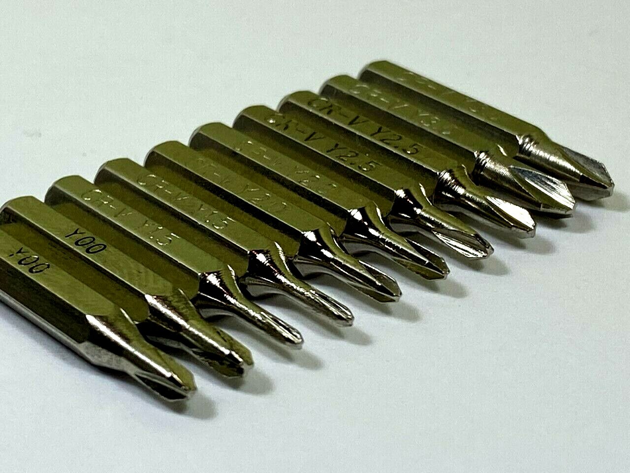 Y00 Y1.5 Y2.0 Y2.5 Y3.0 Screwdriver Bits for Tripoint Triwing micro system 4 Hex