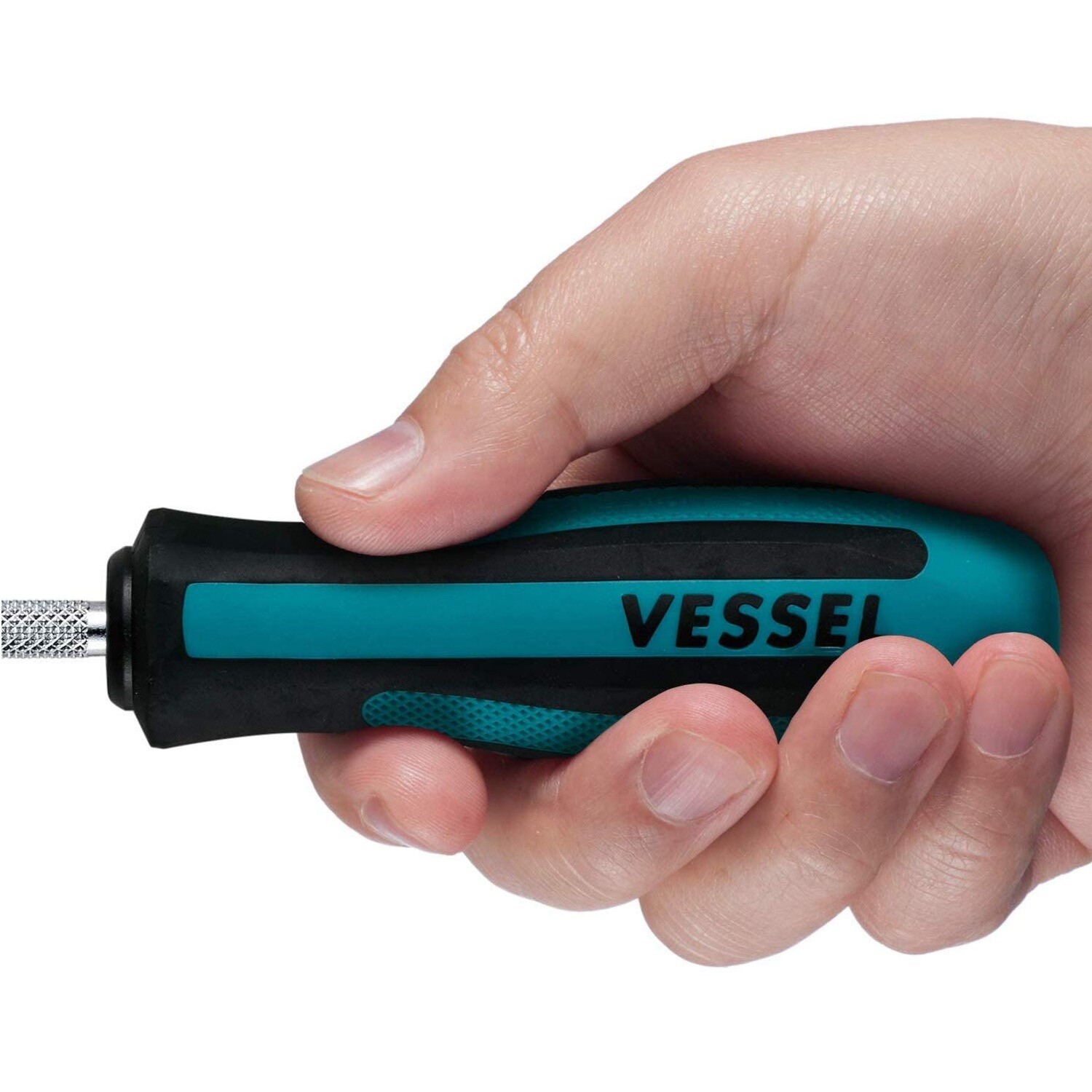 Vessel 8pc Non-Slip Screwdriver Set Magnetic Tip Phillips Impact Driver JAPAN