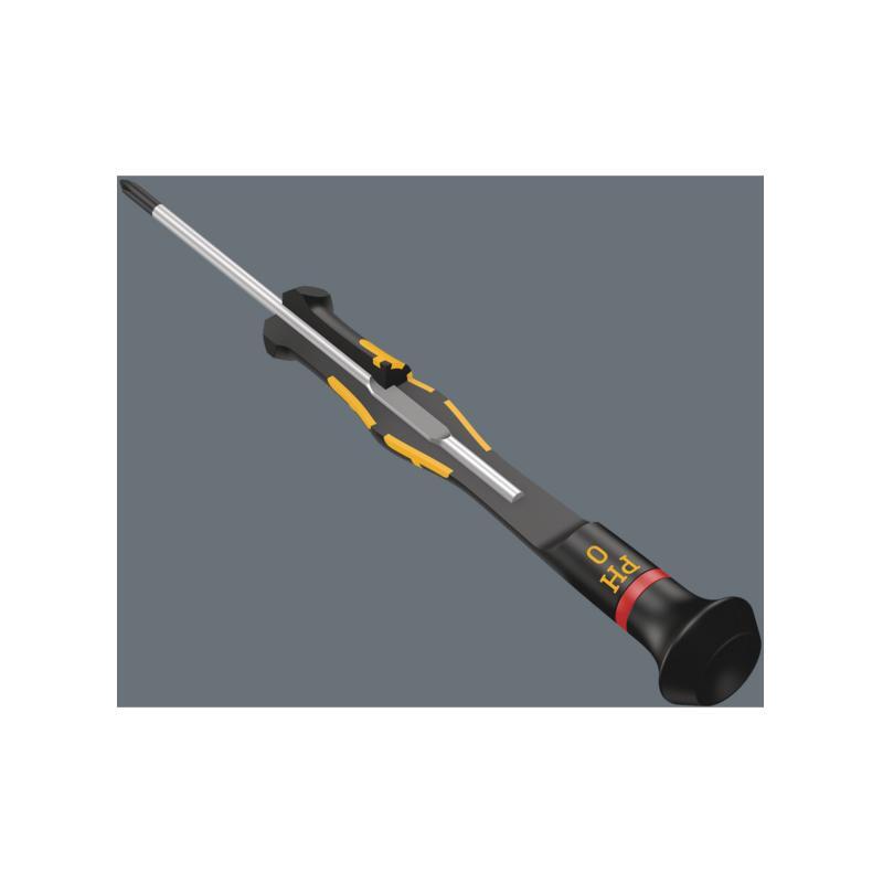 Wera 05030114001 ESD Kraftform Micro Security Torx Precision Screwdriver, T8s
