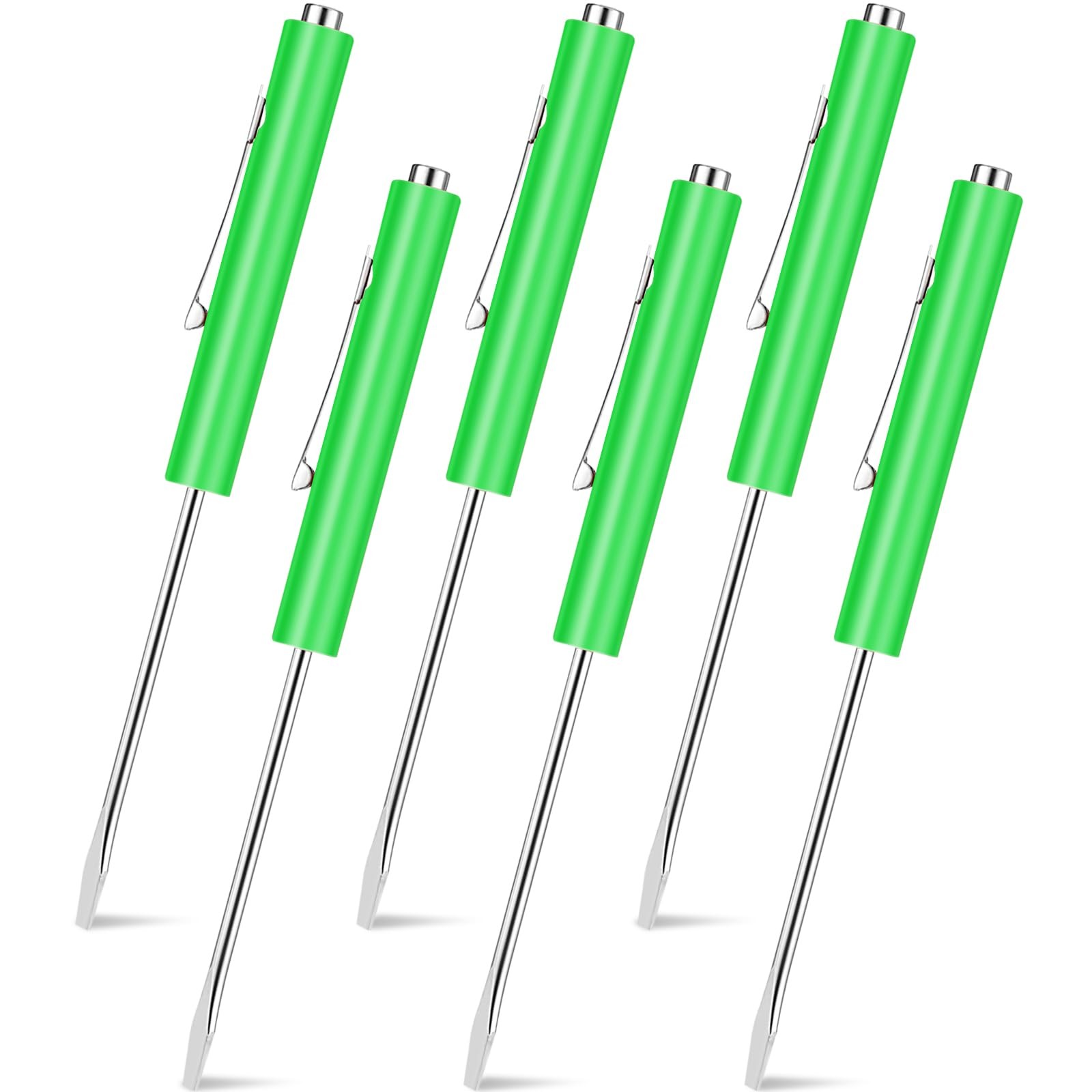 6 Pieces Pocket Screwdriver Mini Tops And magnetic pocket screwdriver with A …