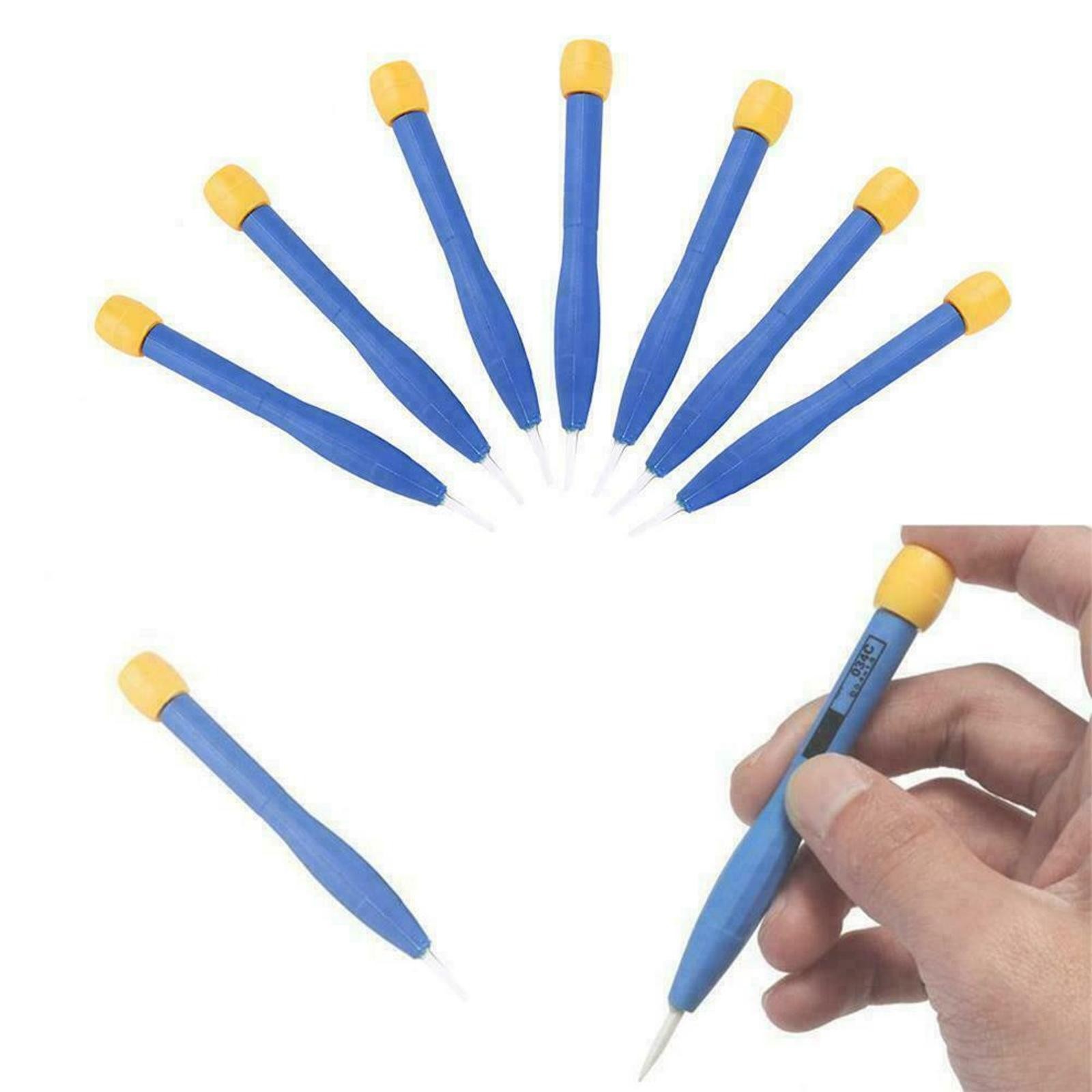 7x Ceramic Screwdriver Tool Anti static Non magnetic Conductive Repair Tool D