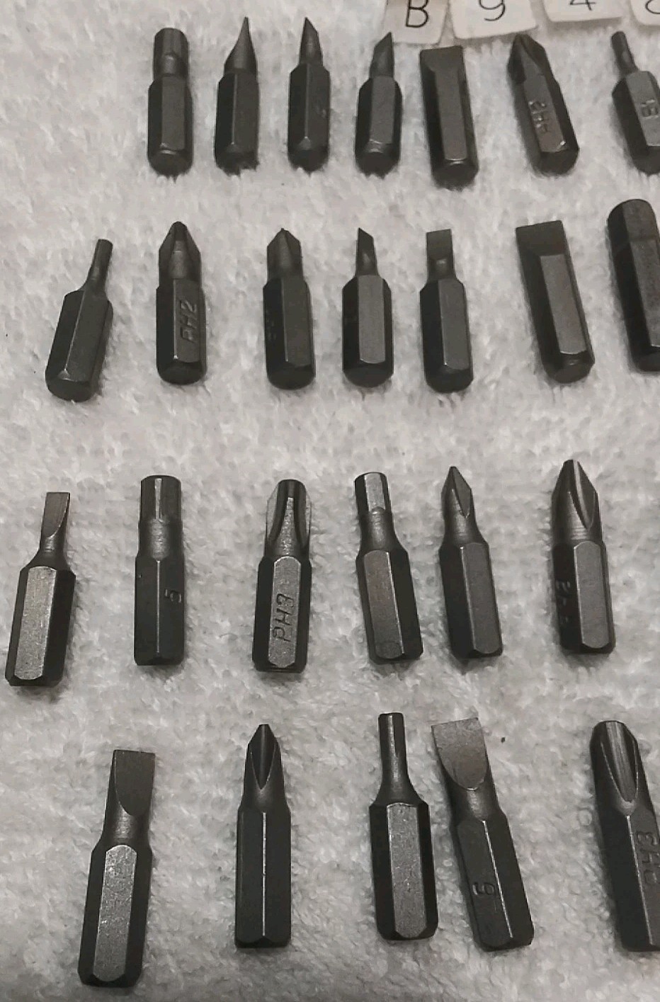 39pc. ASSORTED SIZES HEX DRIVER BIT SET