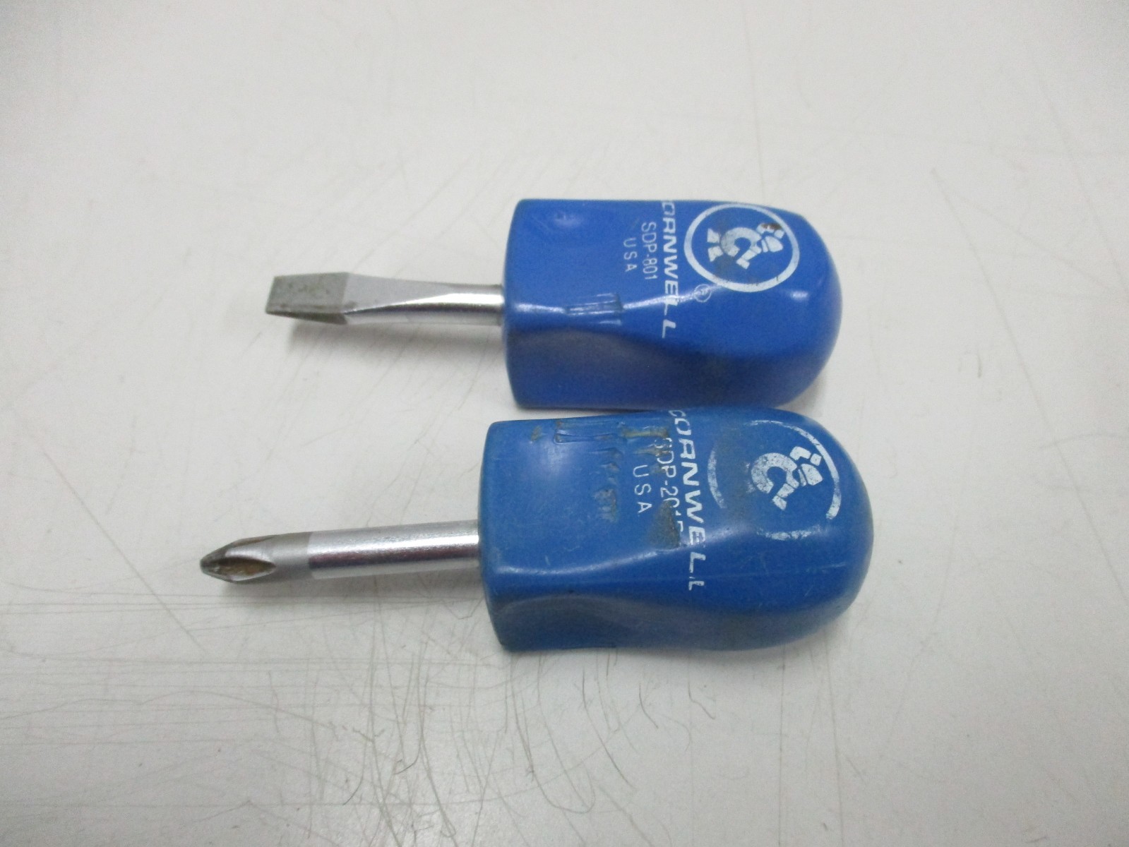Cornwell 2pc Stubby Screwdrivers Phillips/Flathead SDP