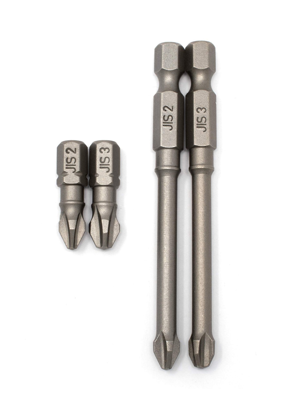 7pc JIS Driver & Bit Set #1 #2 #3 Screwdrivers Short/Long 1/4″ Bits – Precision