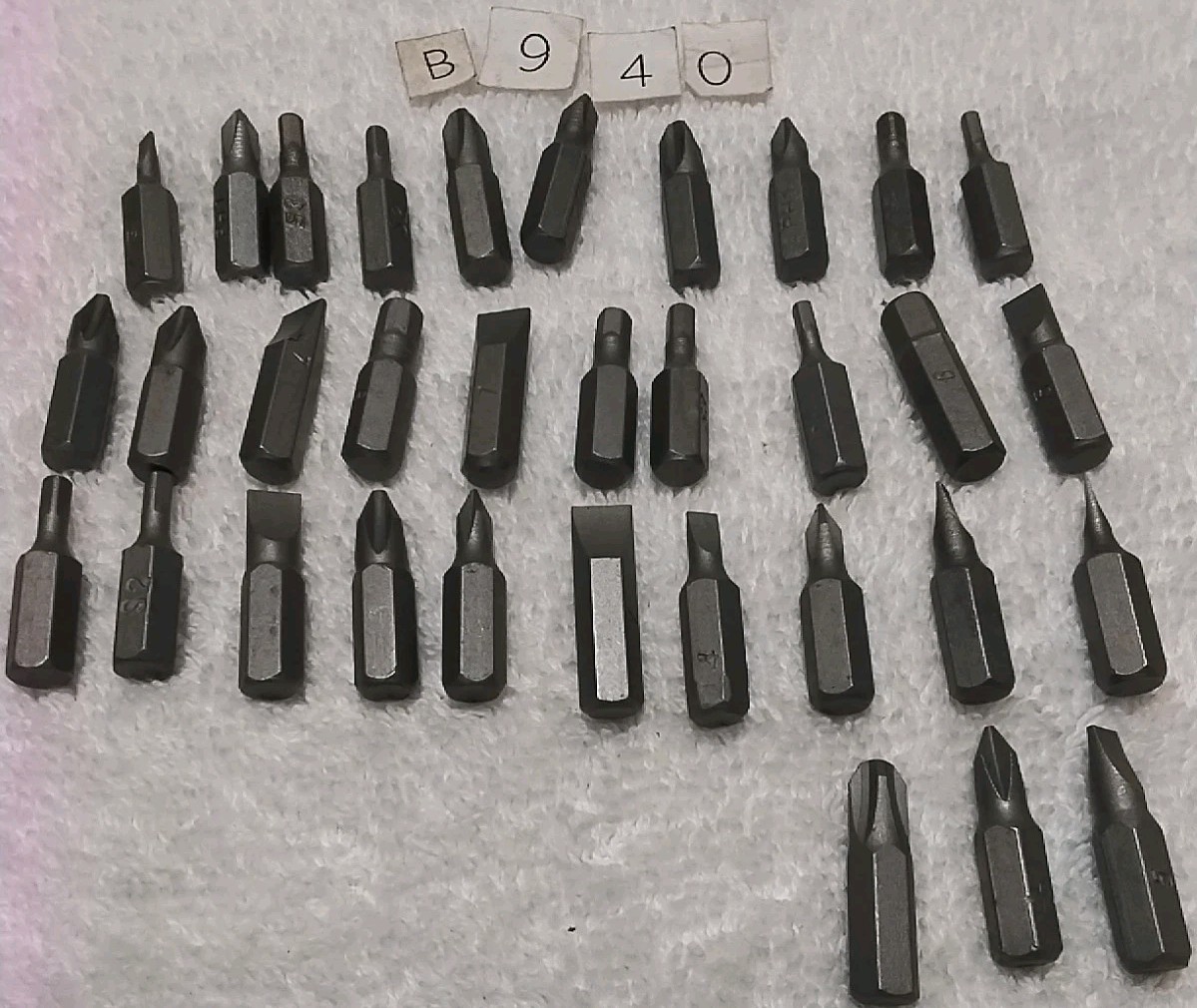 33pc ASSORTED SIZES HEX DRIVER BIT SET