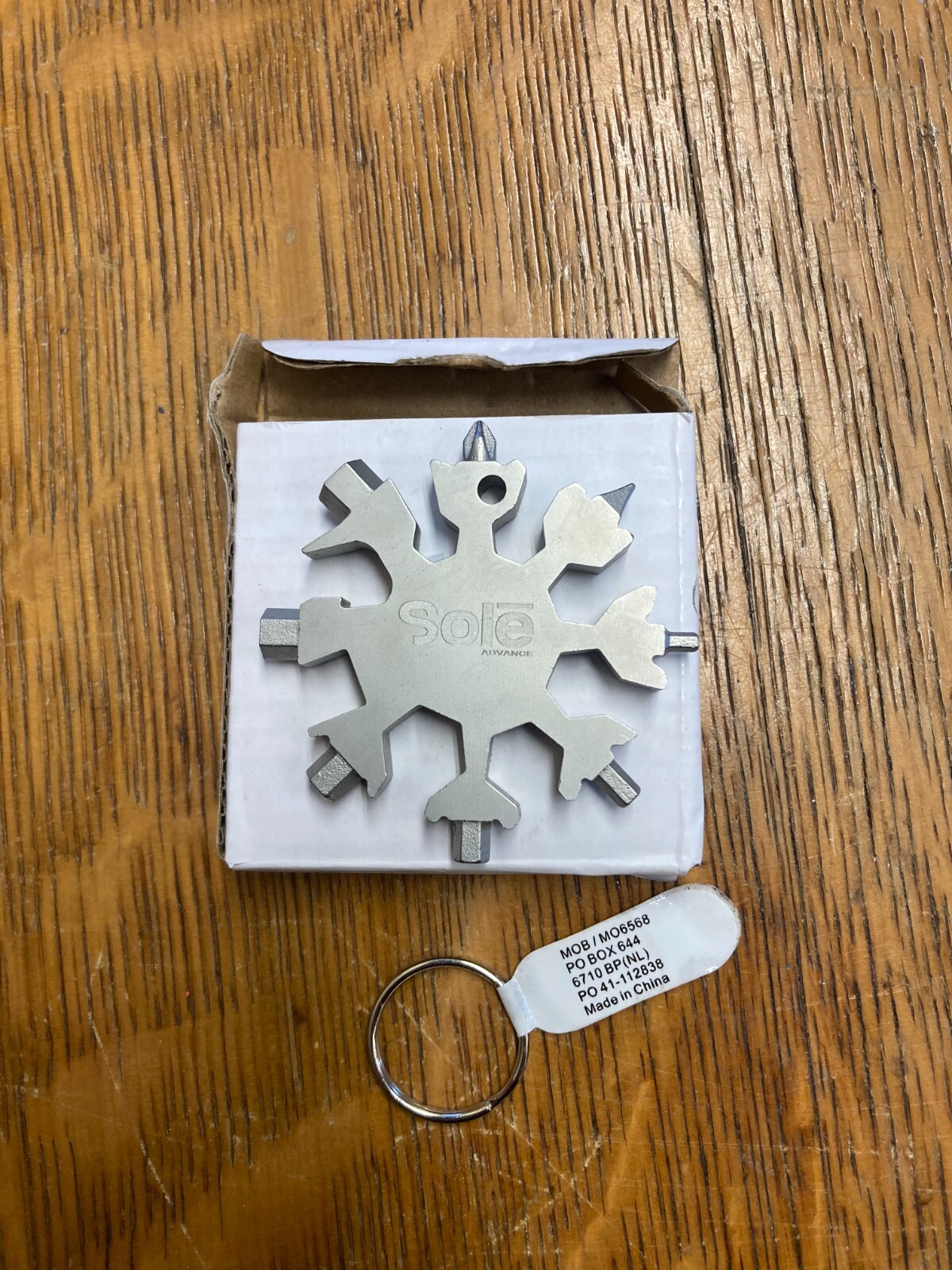 8 Bit Set Hex Allen Key Screwdriver Bits Keychain Sole Advance
