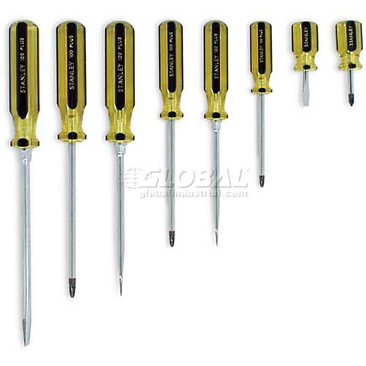 Stanley 66-158-A Stanley 100 Plus 8 Piece Screwdriver Set