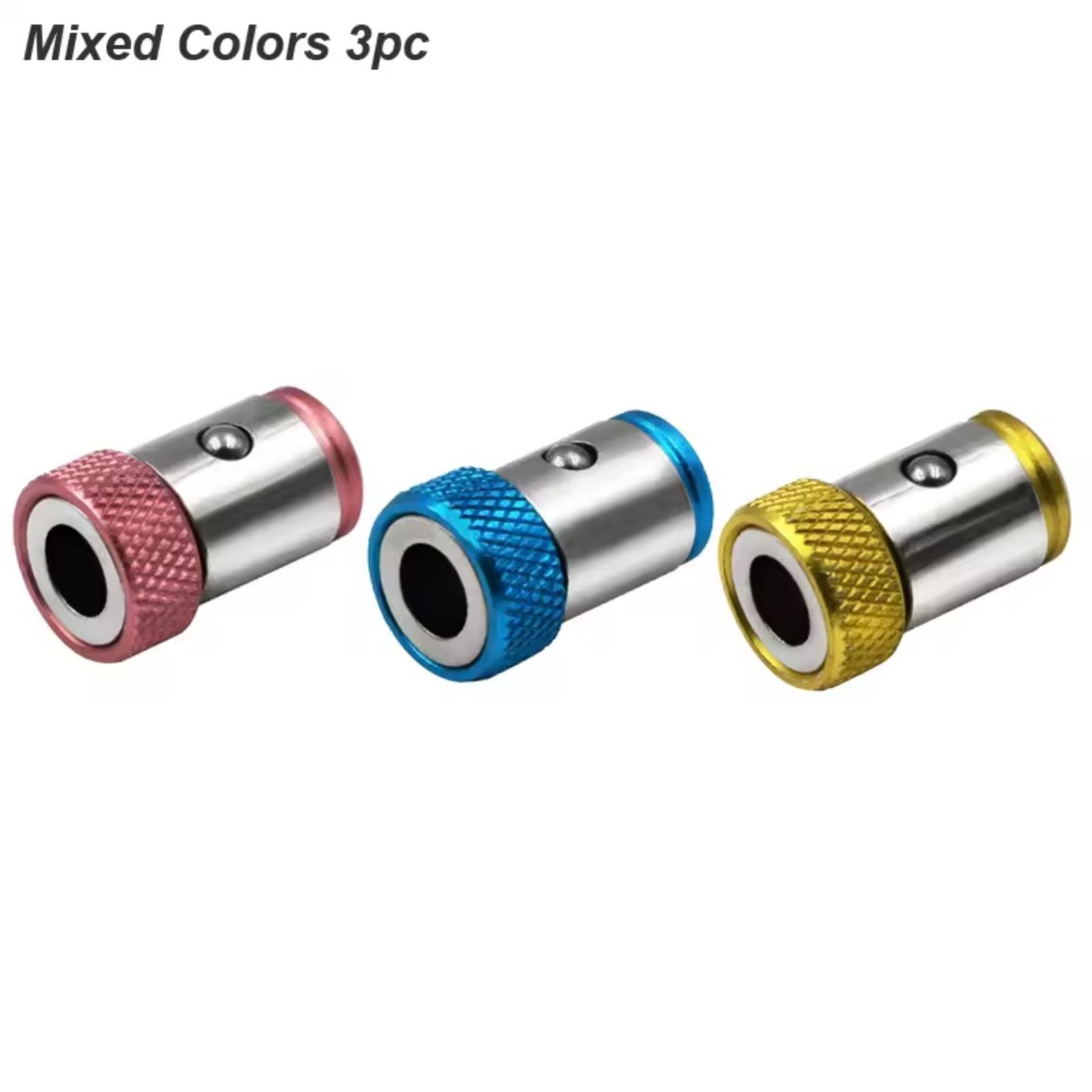 Screwdriver Head Magnetic Ring Pivoting Bit Tip Screw Holder Magnetizer New