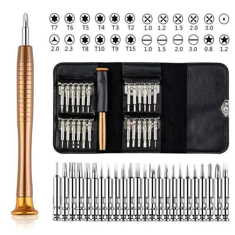 25 in1 Small Mini Repair Precision Screwdriver Tool Set Combo Cell Phone Repair