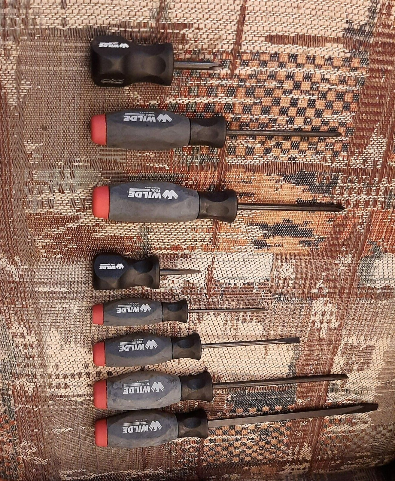 Wilde Tools 8 Piece Phillips And Slotted Screwdriver Set Made In The USA