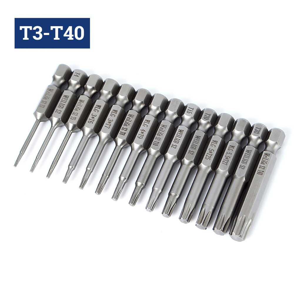 1/4″ Hex Key Allen Bit Set Quick Change Connect Impact Ready Power Drill