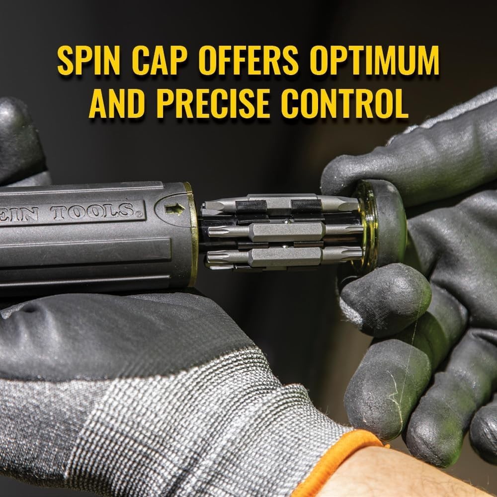 Multi-bit Ratcheting Screwdriver 15-in-1 with Phillips Slotted Torx Nut Driver