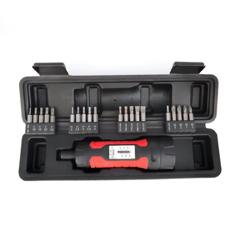 Accurate Torque Measurement 1/4 Inch Drive Torque Wrench Screwdriver 10 65In lb