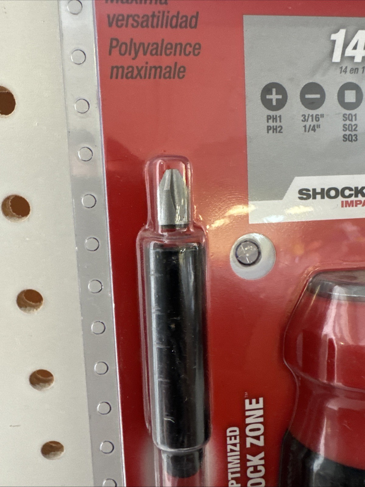 Milwaukee 48-22-2915 14-in-1 Multi-Bit Screwdriver W/ SHOCKWAVE Impact Duty Bits