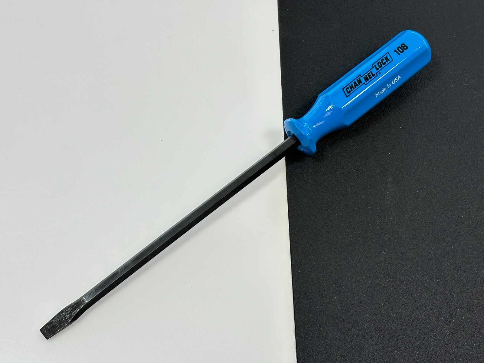 🇺🇸 Channellock Tools USA Made NOS 108 – 5/16” x 13” Flat Slotted Screwdriver