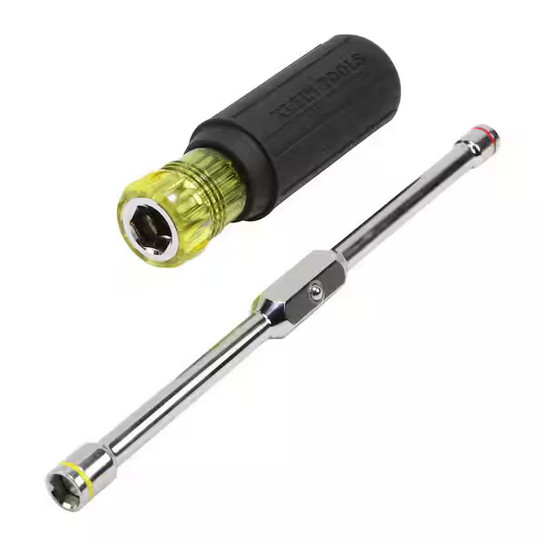 8 in. 2-in-1 Hex Head Nut Driver