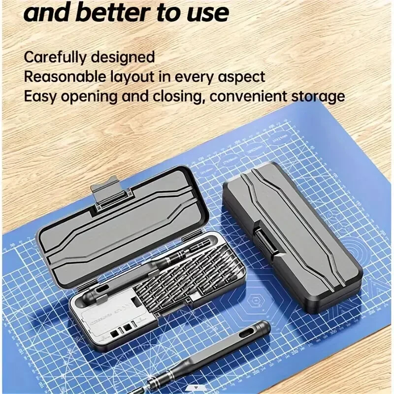 46 in 1 Precision Screwdriver Set Computer Laptop Repair Tool Kit Magnetic Bit