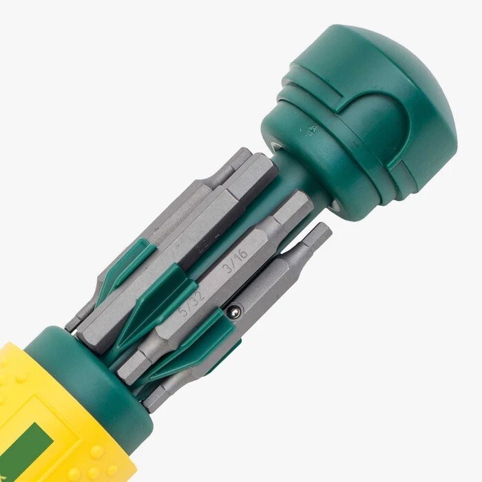 Megapro Hex Screwdriver Replacement Bit Set SAE 3/32″ – 1/4″ Metric 3-6mm 151HX