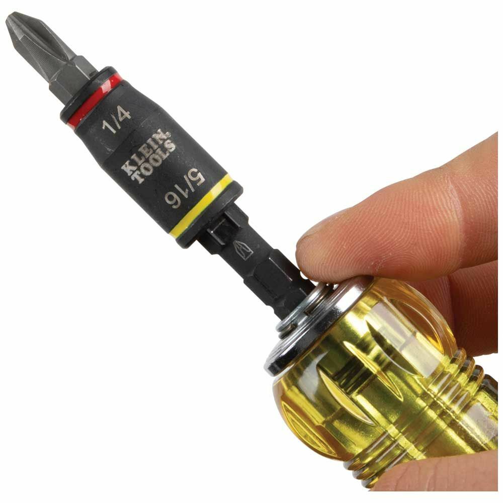 Klein Tools 32304 14-in-1 HVAC Adjustable-Length Impact Screwdriver
