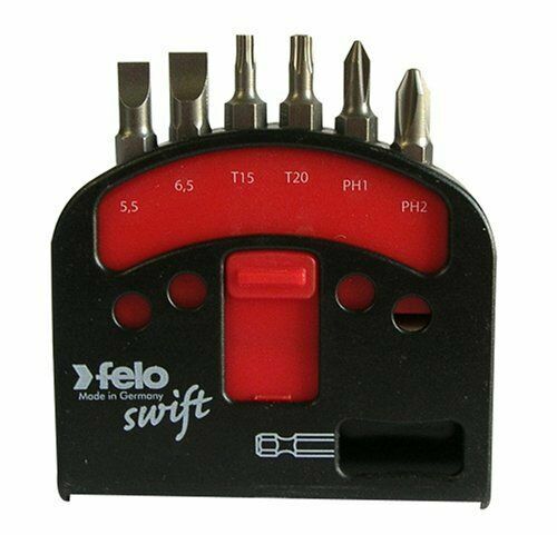 Felo 51923 Swift Box Universal 6 Pc. Bits & Magnetholder – SL/TX/PH
