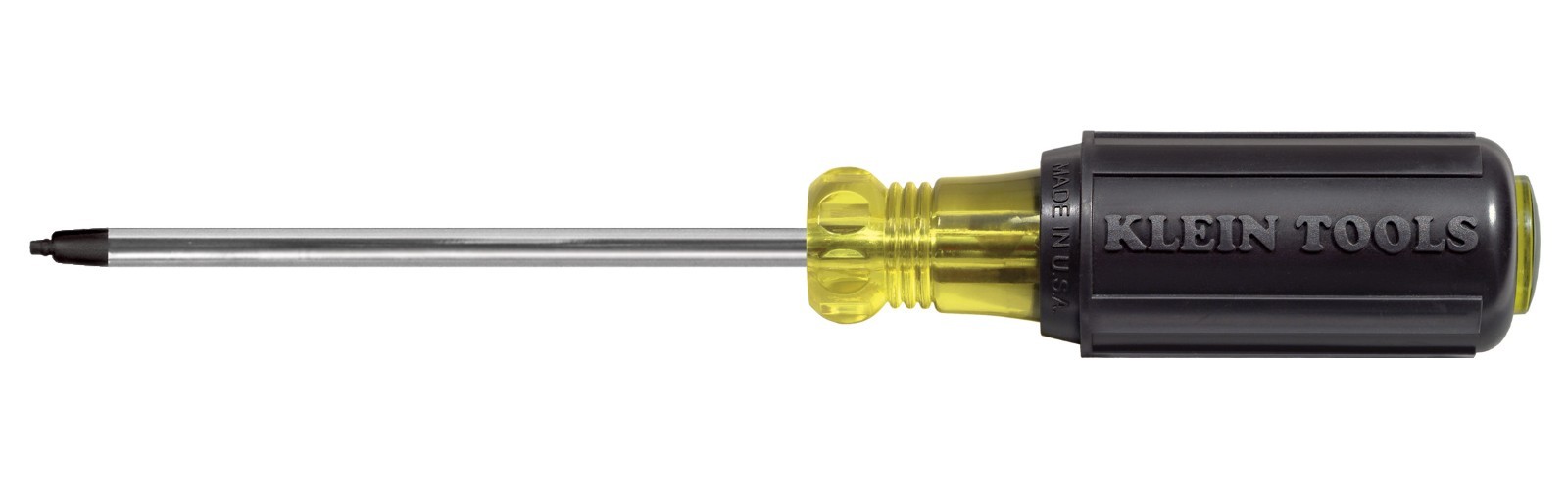 Klein Tools 662 #2 Square Screwdriver with 4-Inch Round Shank