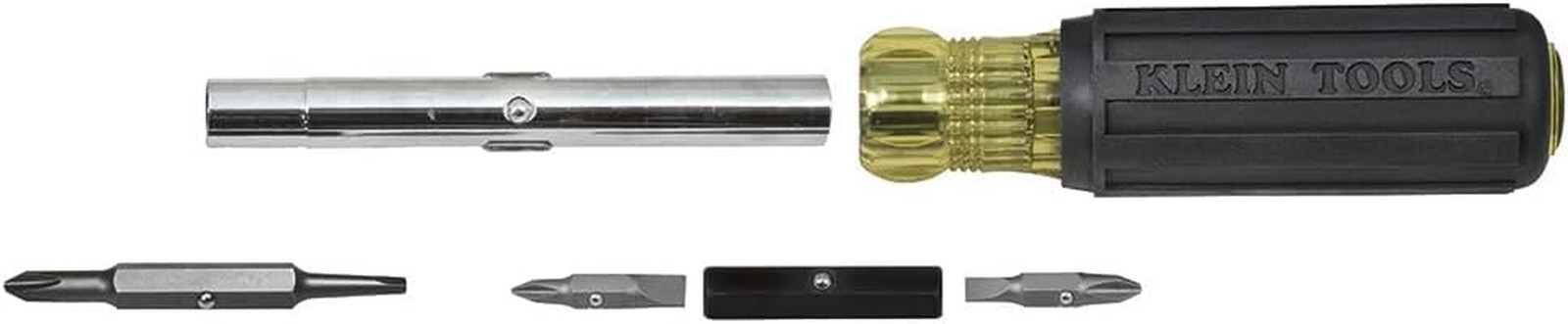 Klein Tools 3-Piece Multi-Bit Screwdriver & Nut Driver Set for Versatile Use