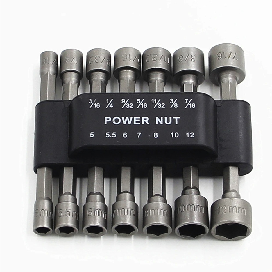 1pc Hex Socket Driver Extension Bit Set CR-V Steel Power Tool Accessory – NEW