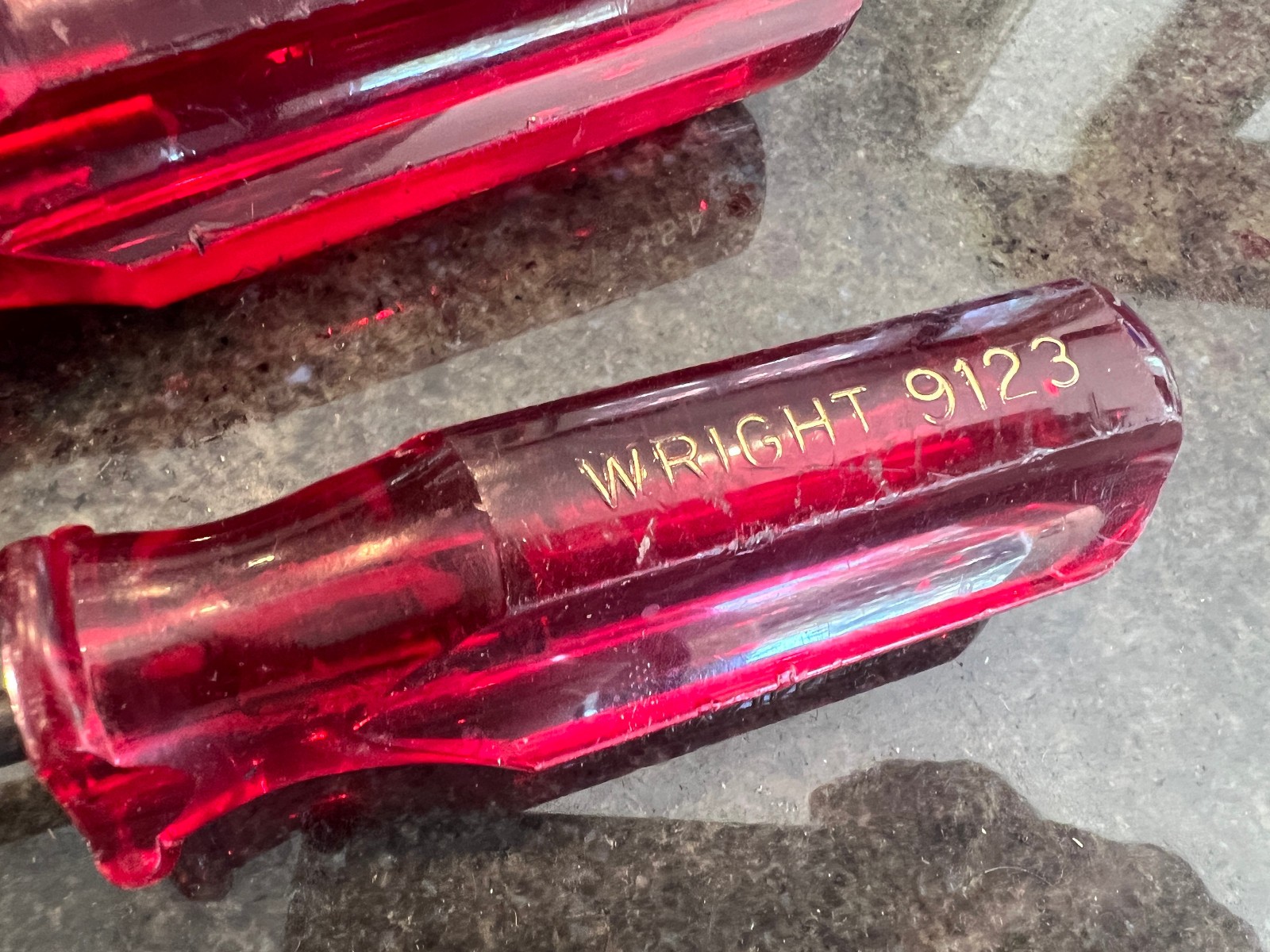 Wright USA 6 Pc Screwdriver Set Phillips and Slotted Alloy Steel Red Handles