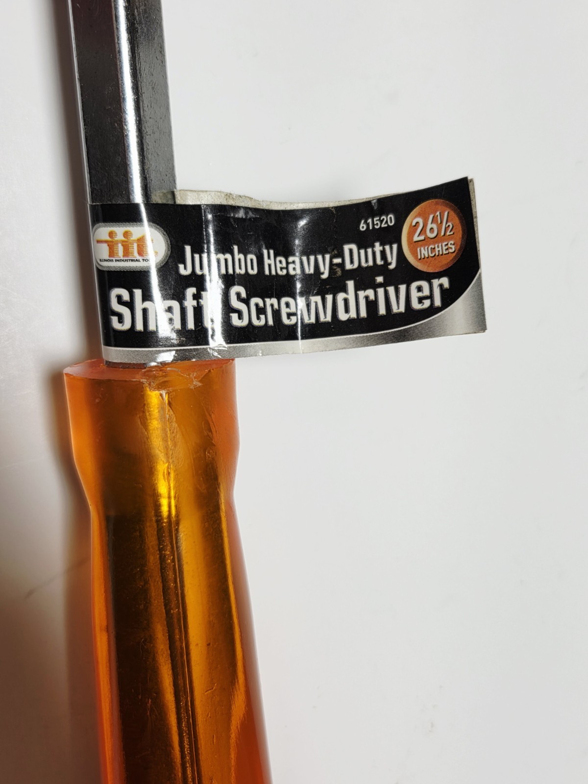 Jumbo Heavy Duty Long Shaft Screwdriver Slotted 26″