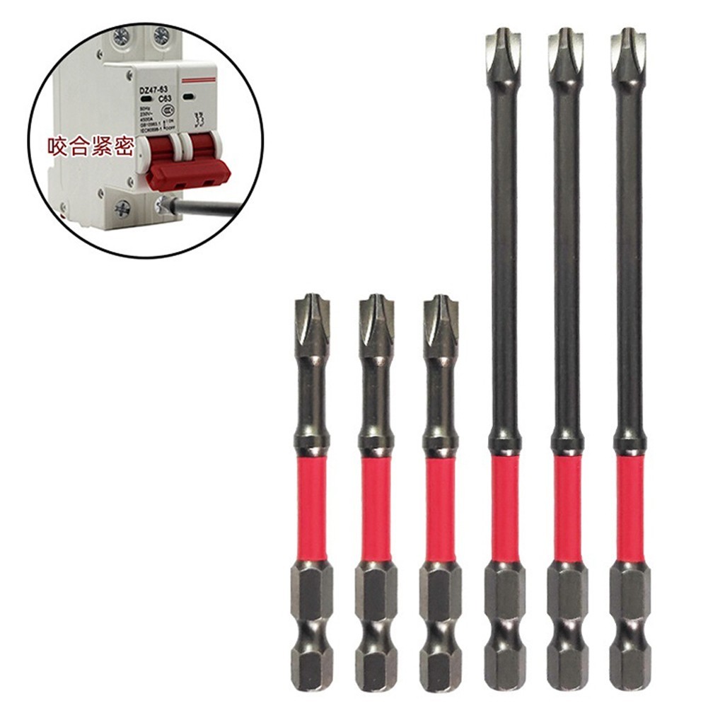 Screwdriver Bits FPH2 Tool Parts 65-110mm Cross Power Tool Accessories