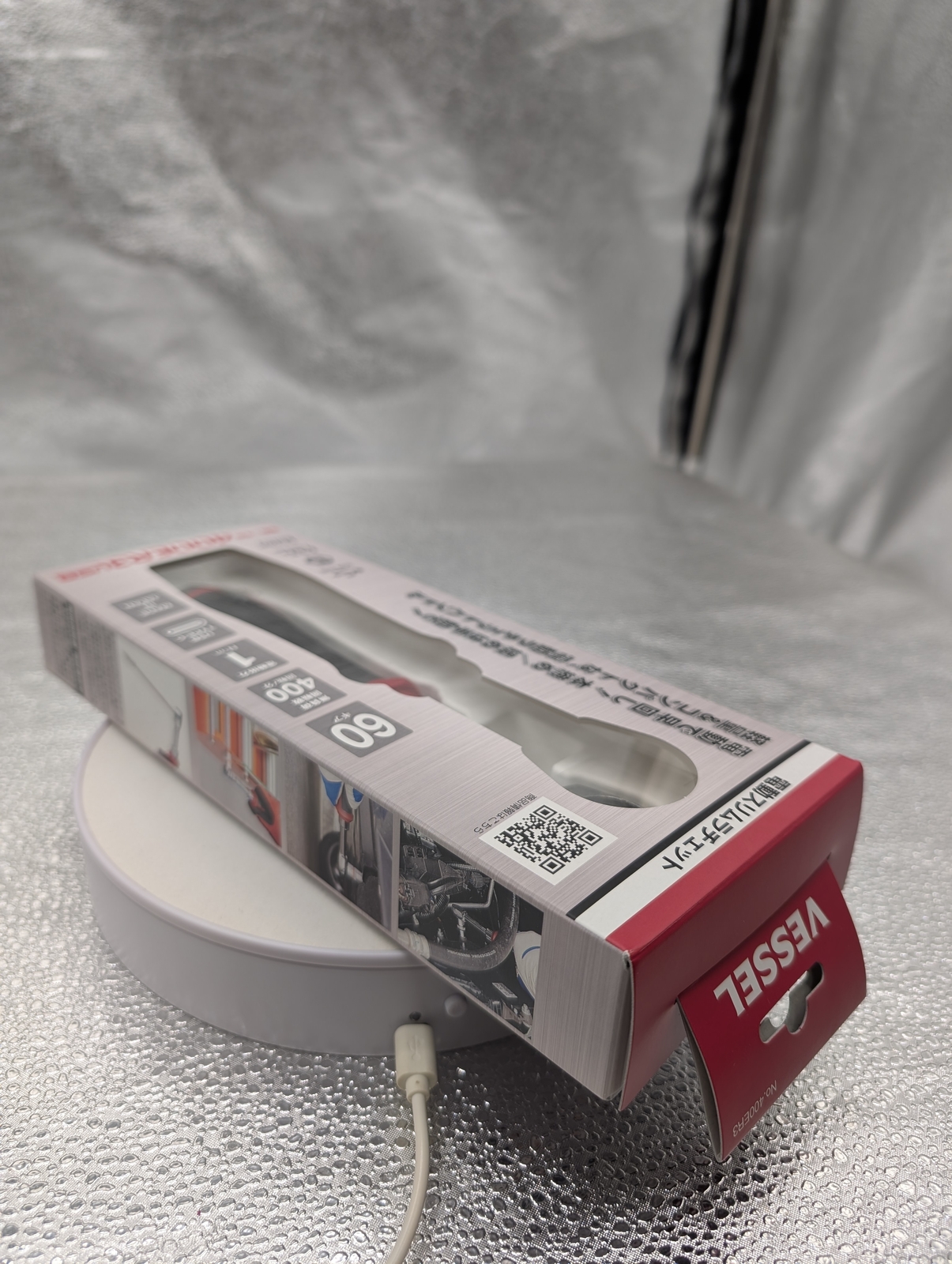 VESSEL 400ER3 Cordless Electric Slim Ratchet MotionPro USB Electric & Manual new